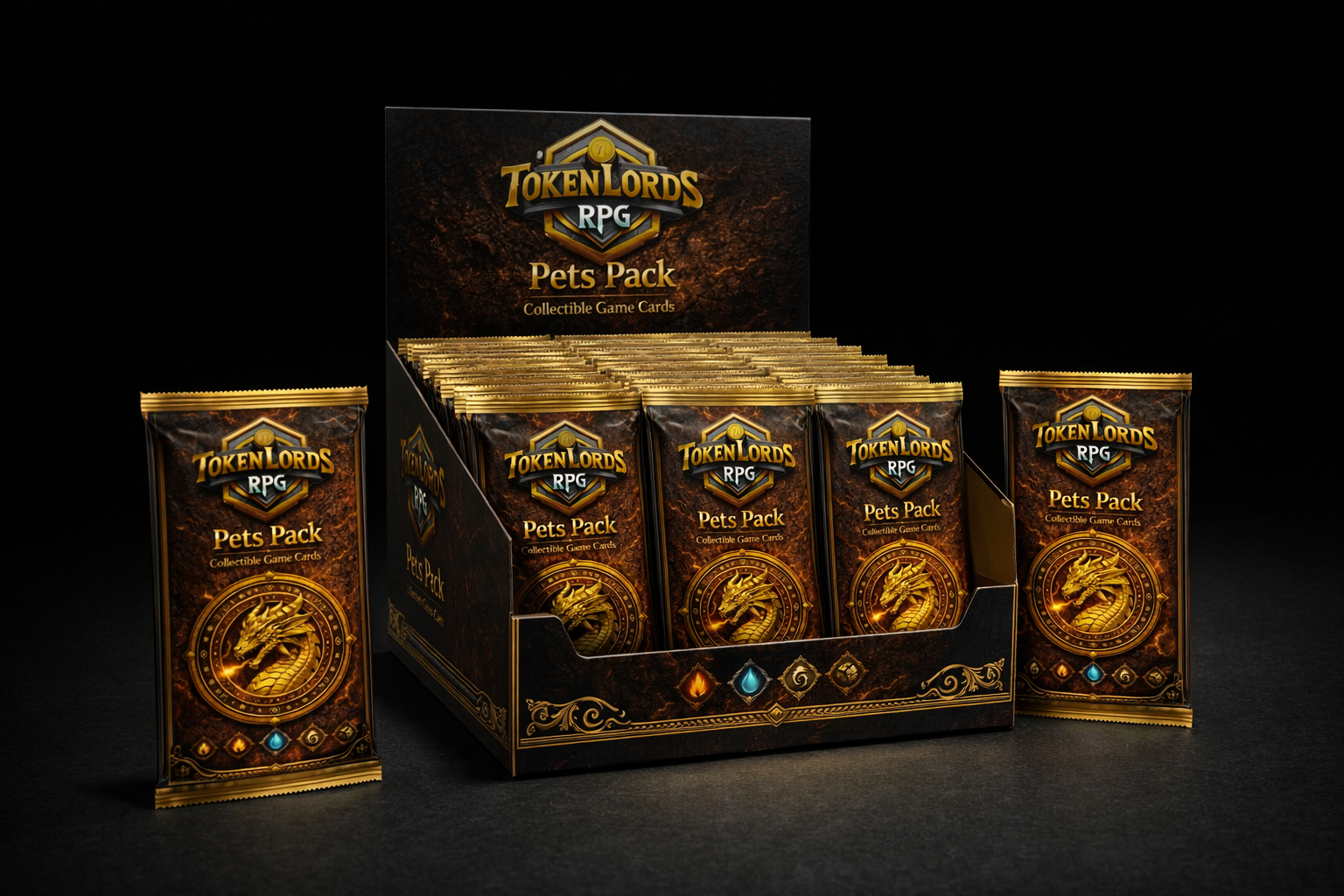 TokenLords pet card packs